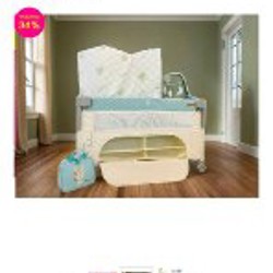 Манеж-кровать Cangaroo Indiana (Mint) - фото 8