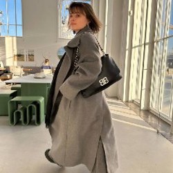 Пальто из шерсти 8fridays - фото 3