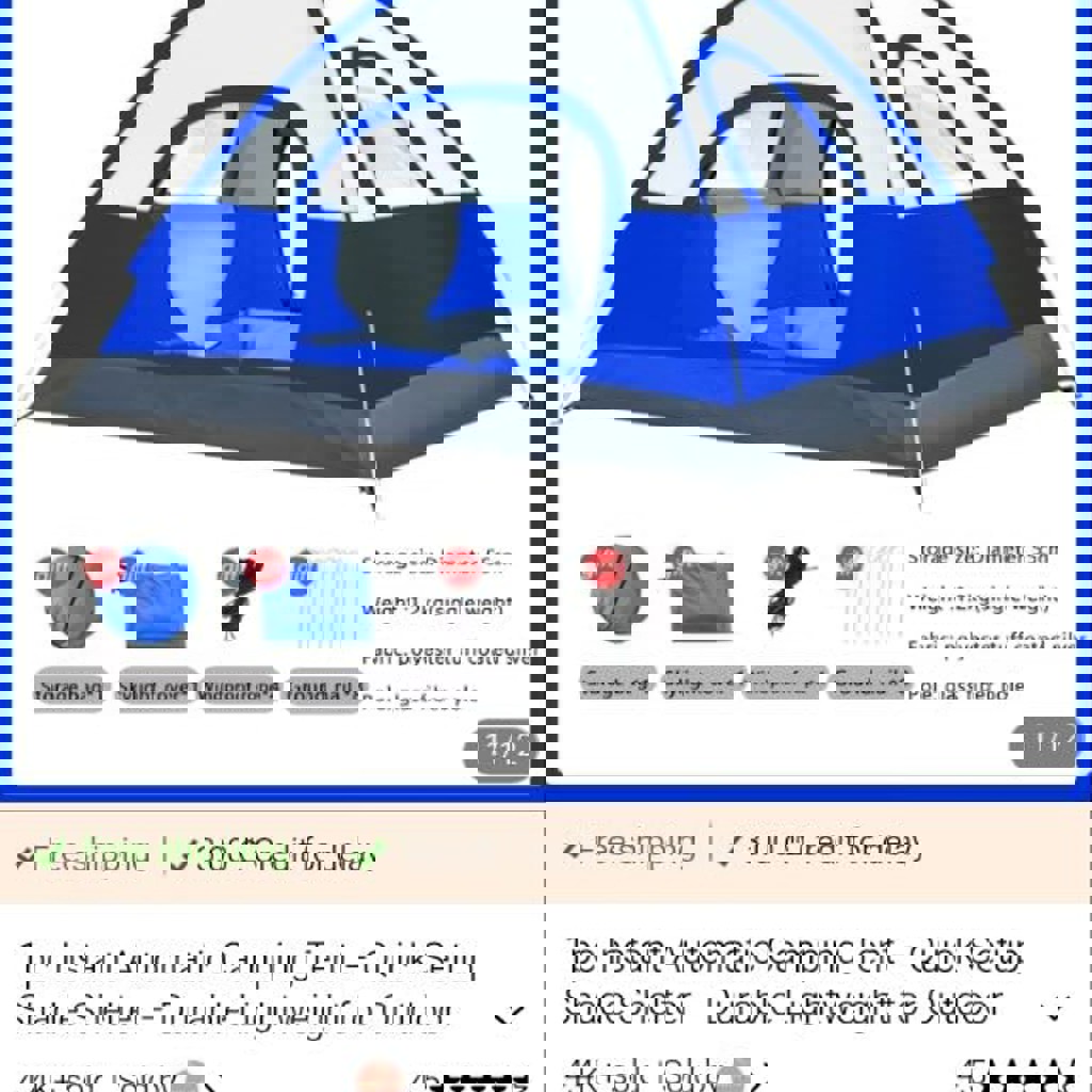 Палатка для походов