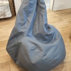 Пуф (бинбэг) бежевый - фото 2