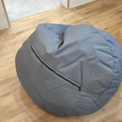 Пуф (бинбэг) бежевый - фото 3