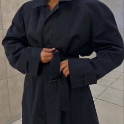 Женский оверсайз плащ - фото 4