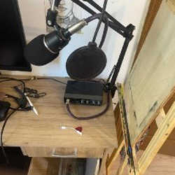 Пантограф с кабелями и поп-фильтром - фото 1