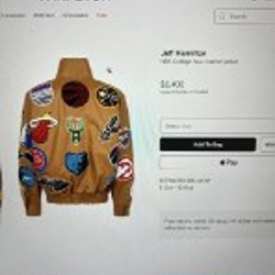 Бомбер Jeff Hamilton 2022 Limited Edition - фото 5