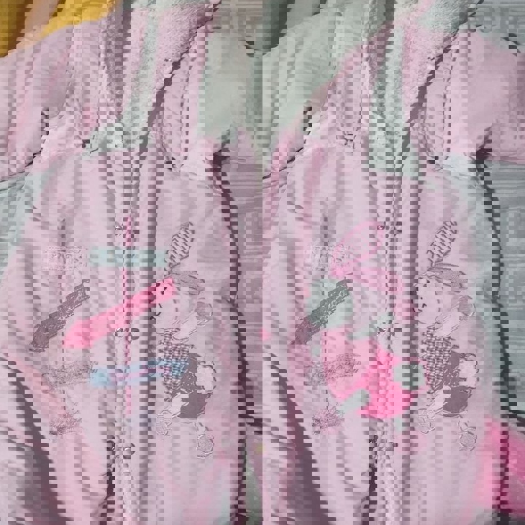 Детский меховой комбинезон