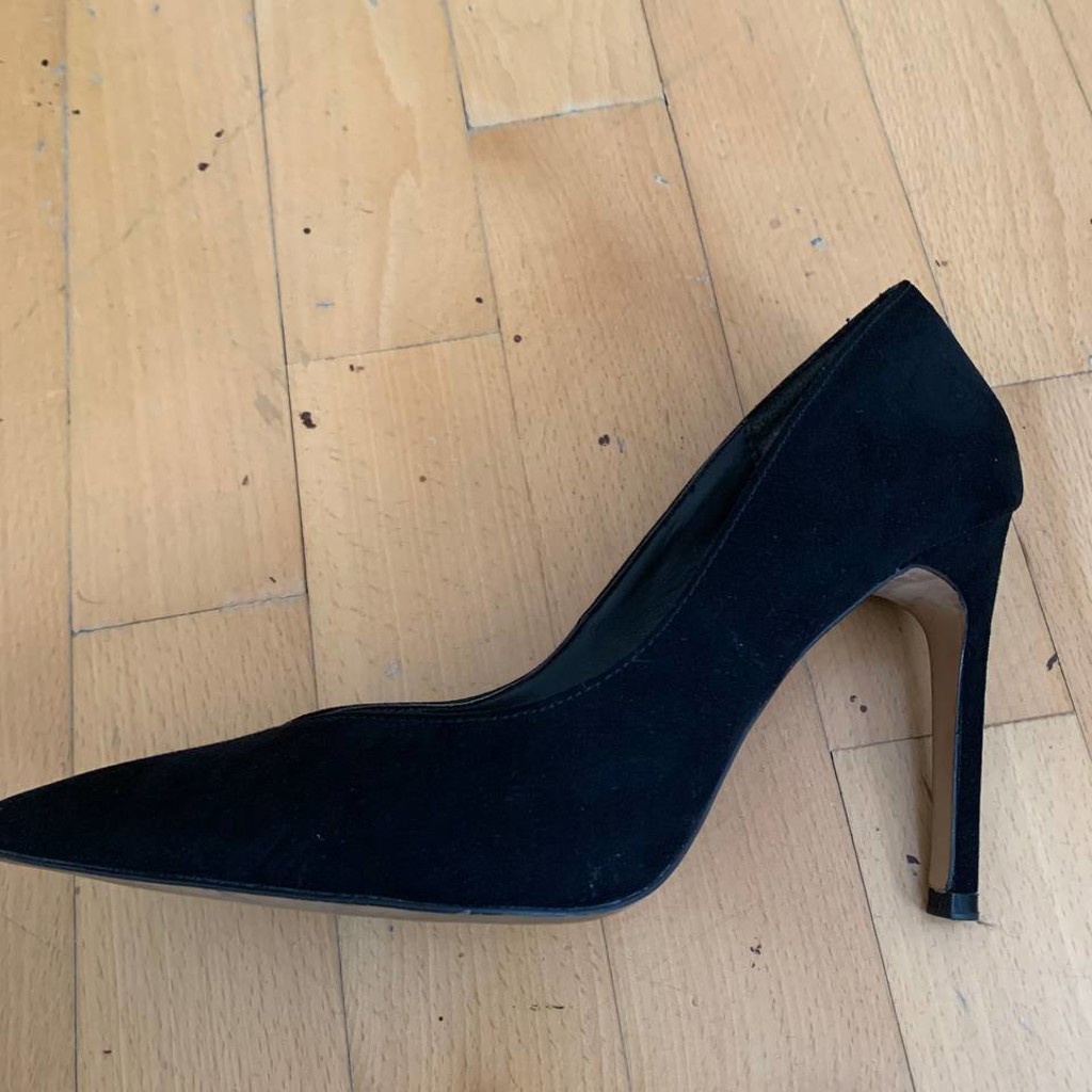 Туфли замшевые Zara