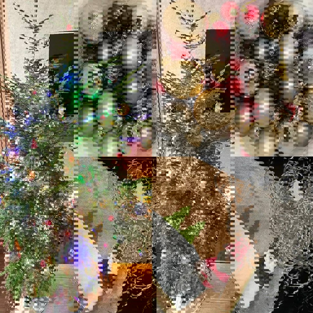 Накидка на елку