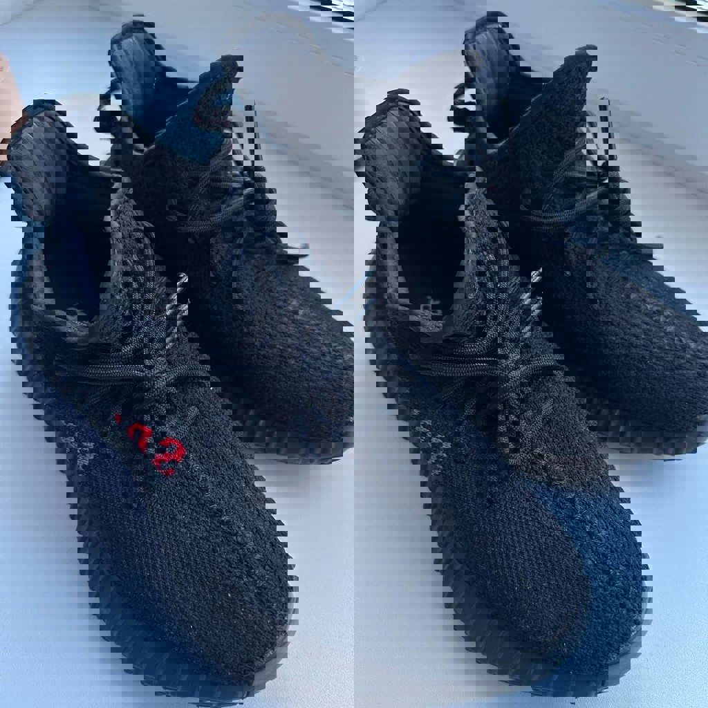 Yeezy boost 350 v2 black “bred”