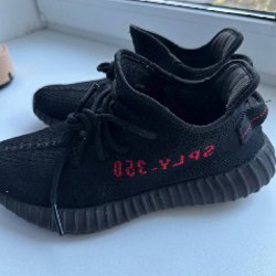 Yeezy boost 350 v2 black “bred” - фото 4