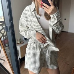 Костюм в полоску - фото 2