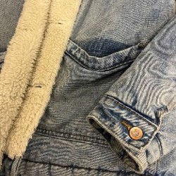 Джинсовая куртка с шерпой - фото 3