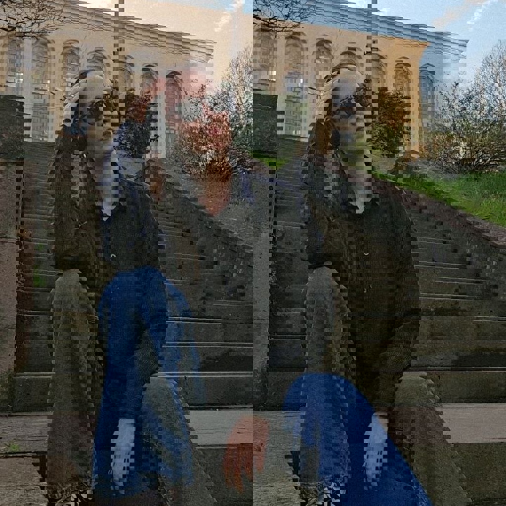 Винтажная рубашка Yves Saint Laurent