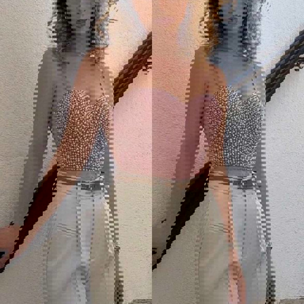 Топ с чашками