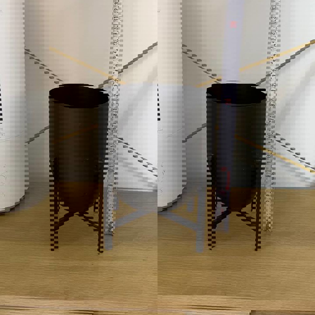 Горшок серый