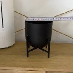 Горшок серый - фото 2