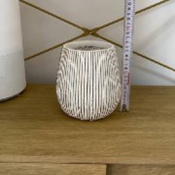 Горшок серый - фото 9