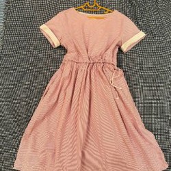 Платье клетка хлопковое - фото 1