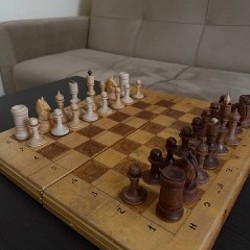 Шахматы деревянные - фото 1