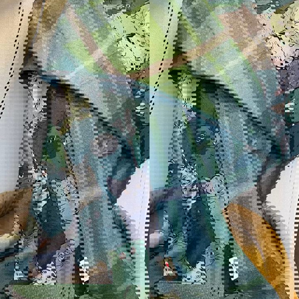 Платок с котами