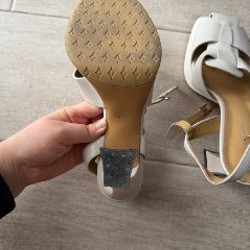 Туфли белые, босоножки - фото 3