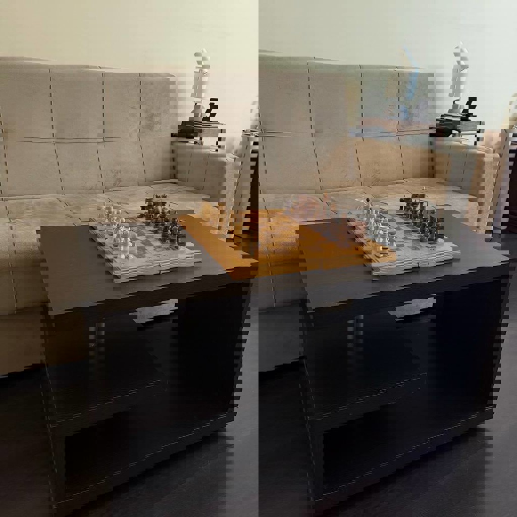 Кофейный стол на колёсиках