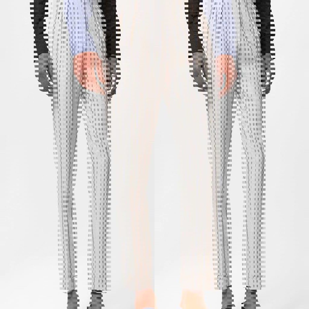 Брюки с высокой талией