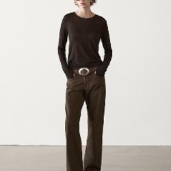 Черная льняная юбка J.Crew - фото 6