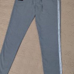 Классические брюки темно-серые - фото 1