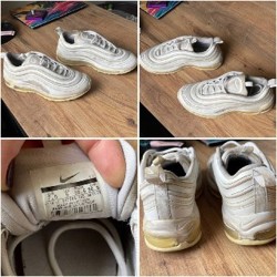 Кроссовки Nike Air Max 97 triple white - фото 2