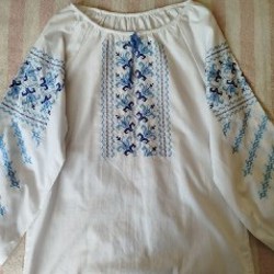 Плиссированная бархатная юбка - фото 1