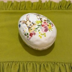 Маленькая ваза со стеклянными цветами - фото 5