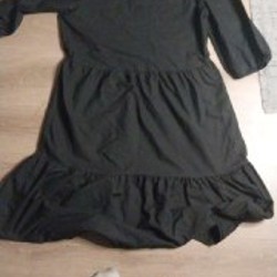 Черное коктейльное платье - фото 7