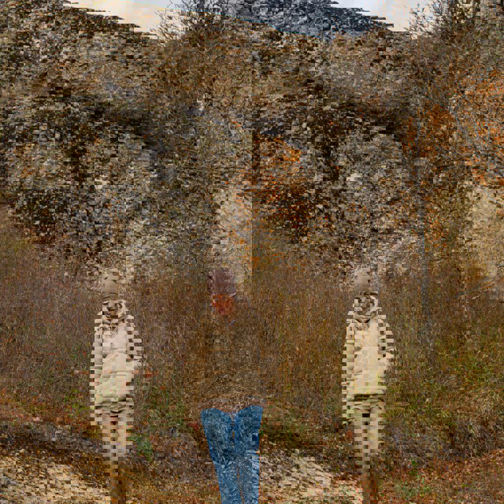 Куртка из кожзама