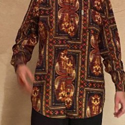 Атласная рубашка - фото 2