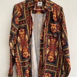 Атласная рубашка - фото 3