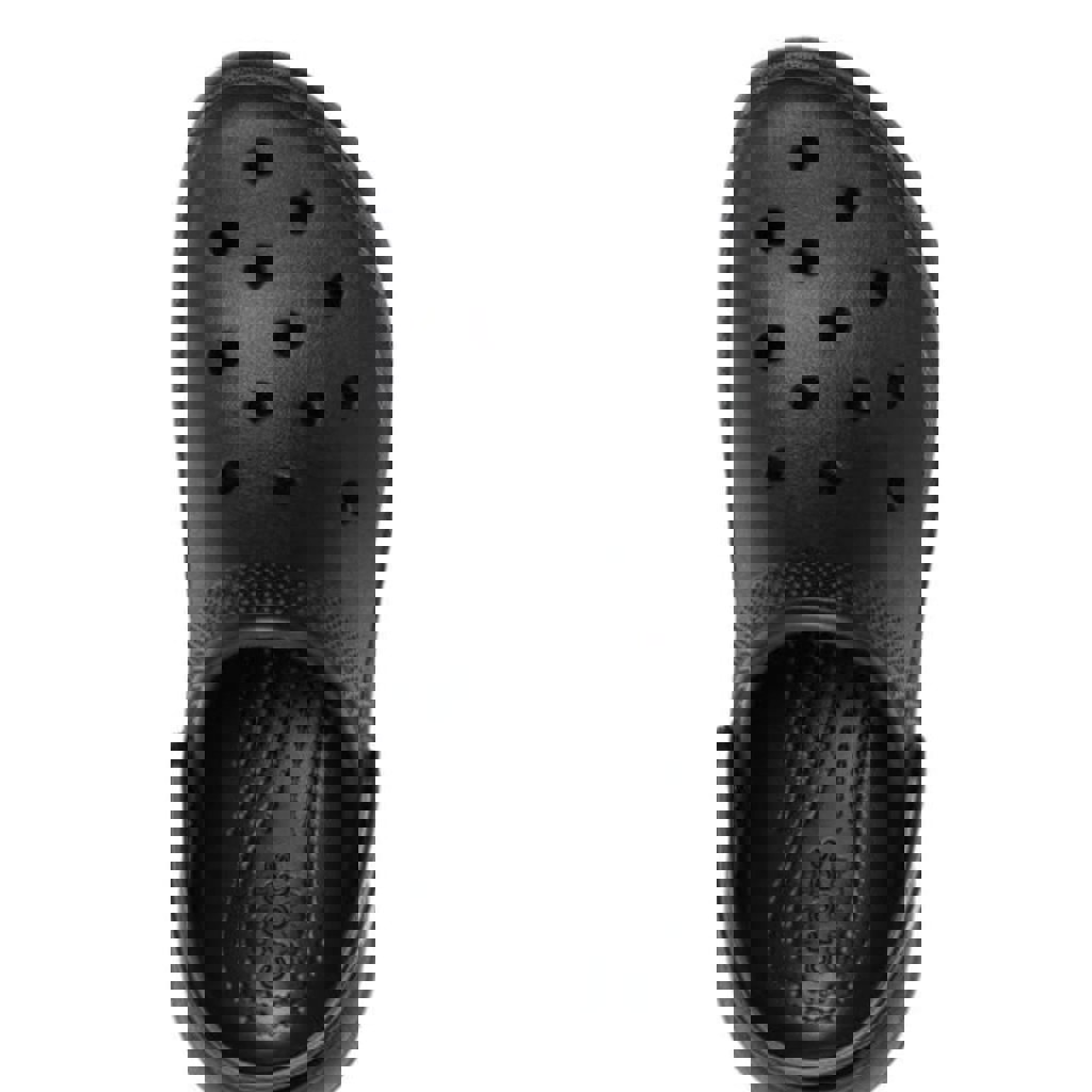 Crocs double-platform slingback slides