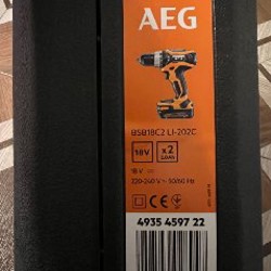 Аккумуляторный шуруповерт/дрель/перфоратор AEG - фото 2