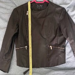 Кожаная куртка Armani Jeans - фото 9