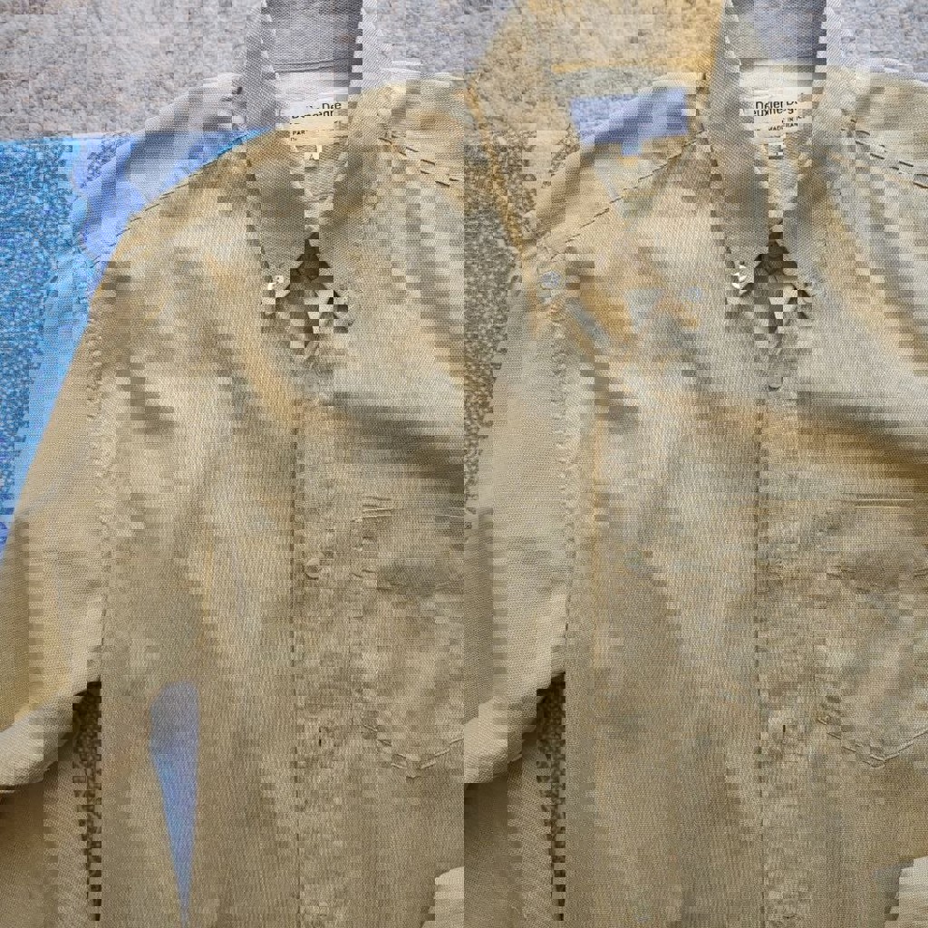 Винтажная рубашка Deuxième Degré