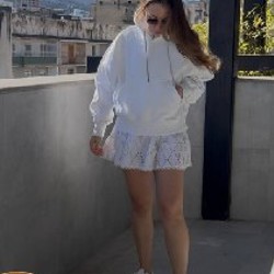 Худи белая - фото 1