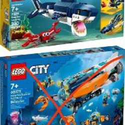 LEGO 31088 Creator Deep Sea Creatures - фото 2