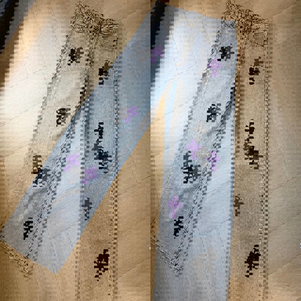 Джинсы Chrome Hearts