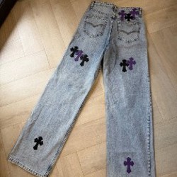 Джинсы Chrome Hearts - фото 2