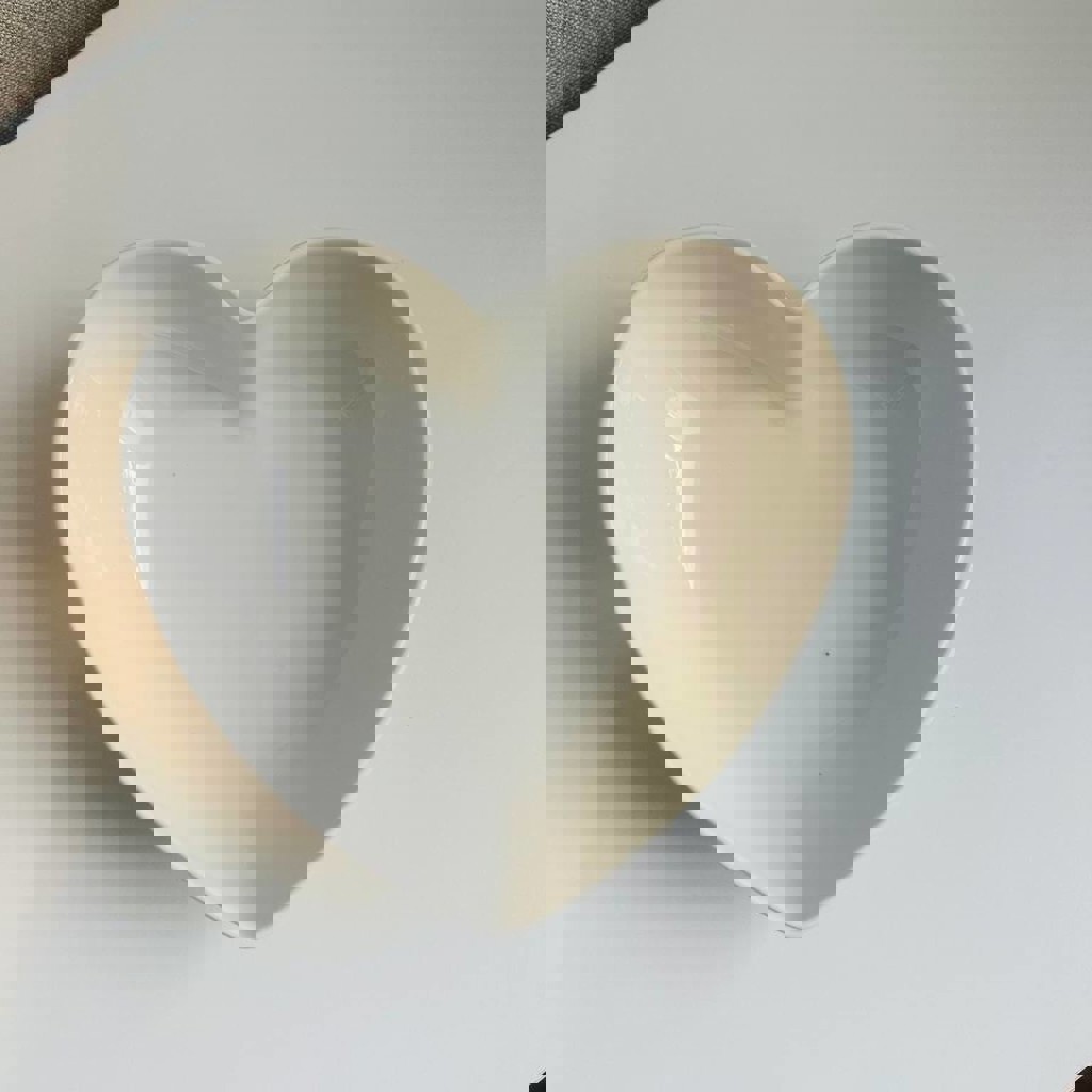 Тарелка в форме сердечка