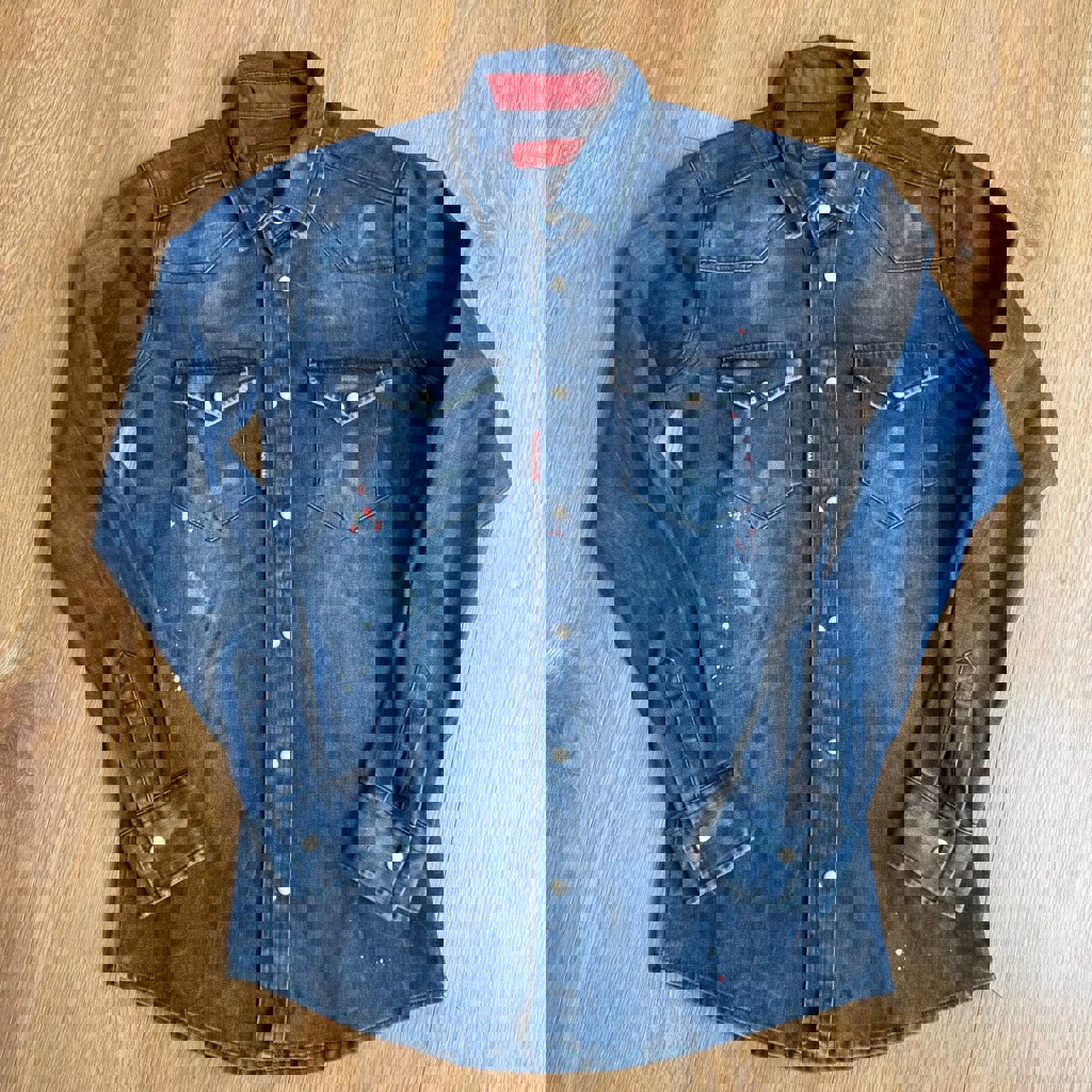 Джинсовая рубашка Dsquared2