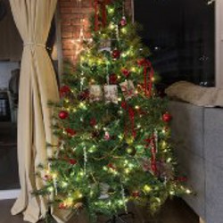 Елка 1.40 с игрушками и гирляндой-леской - фото 2