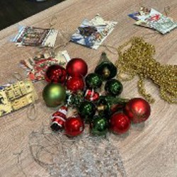 Елка 1.40 с игрушками и гирляндой-леской - фото 8