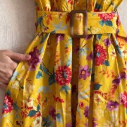 Жёлтое платье Imperial - фото 6