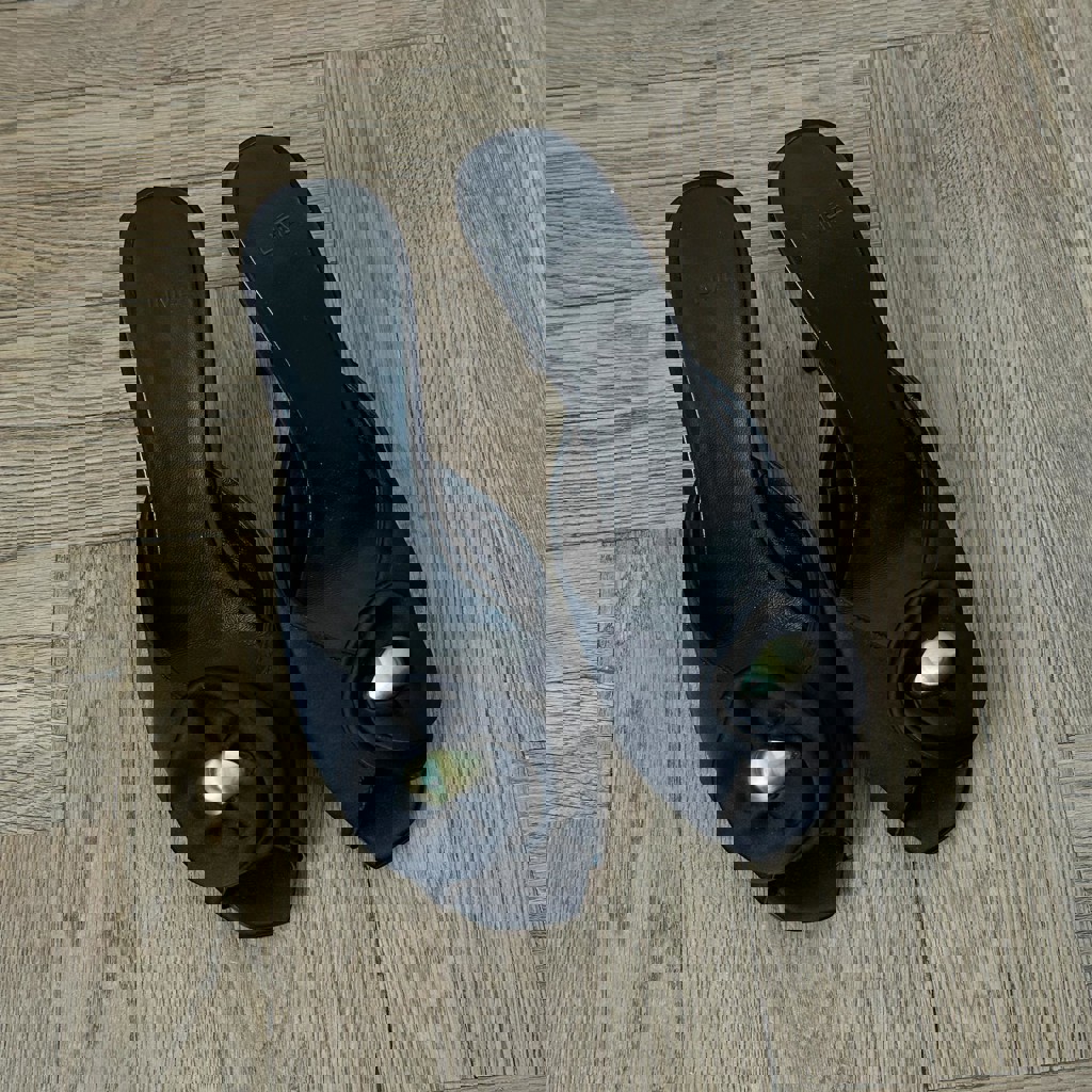 Мюли на каблуке