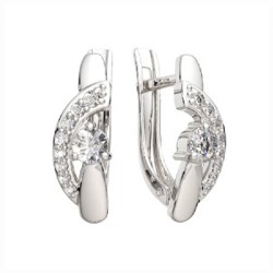 Серьги серебряные - фото 7